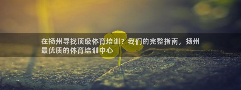 欧陆娱乐脚本怎么用：在扬州寻找顶级体育培训？我们的完整指南，